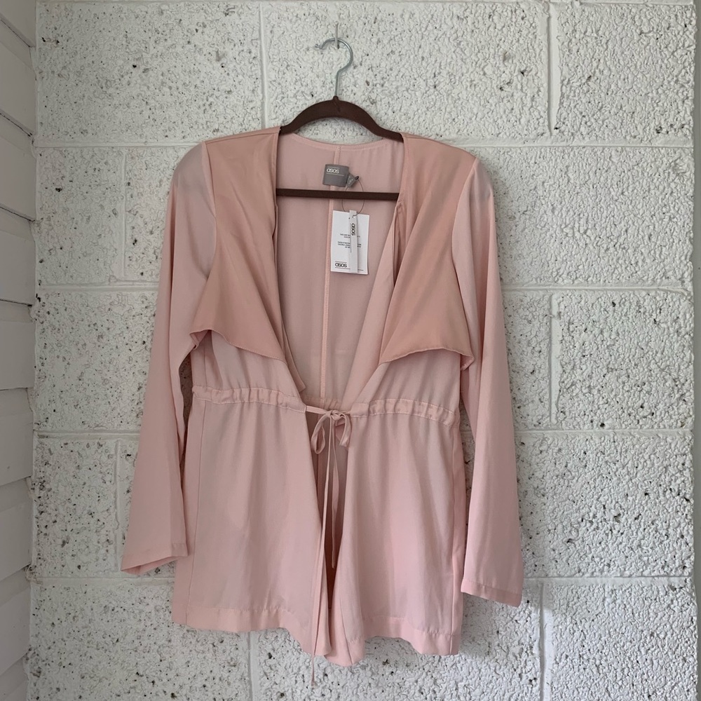 ASOS two-tone summer trench coat